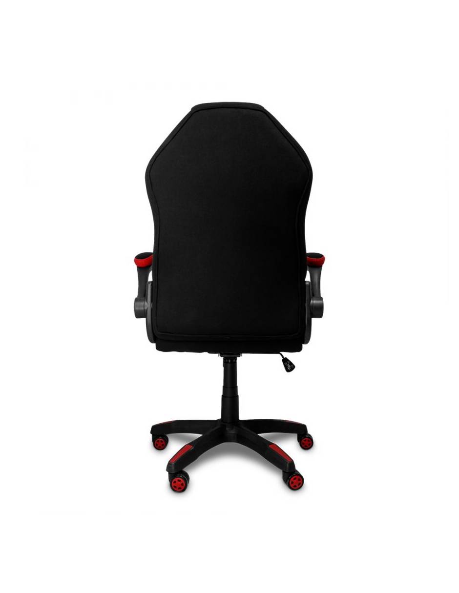 SILLA GAMER VORAGO START THE GAME CGC300-RD TELA NEGRO/ROJO