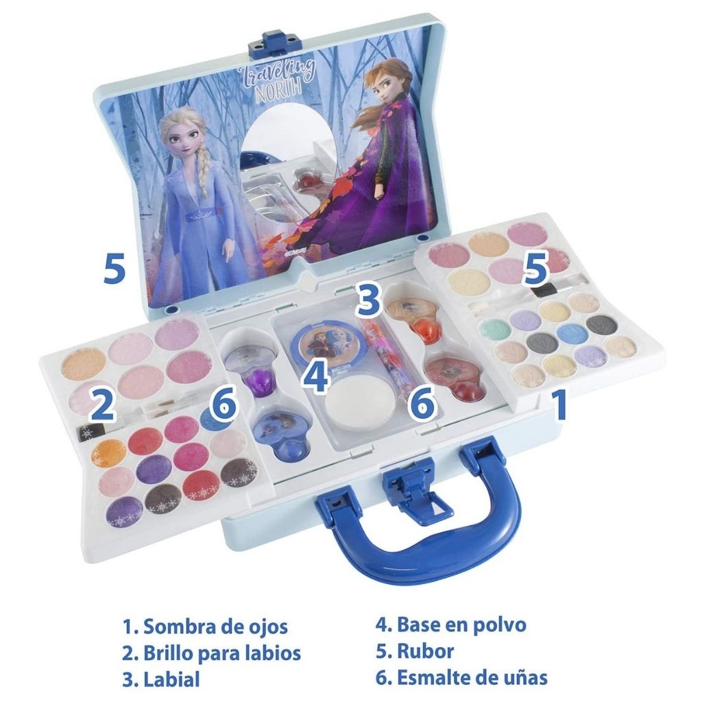 MALETÍN CON SET DE MAQUILLAJE FROZEN II