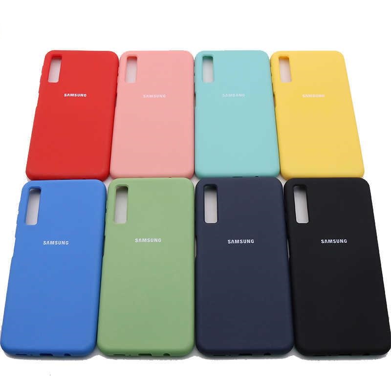 Case A7 2018 / A750 / A7 2019 Rosa Logo Samsung Funda Protector