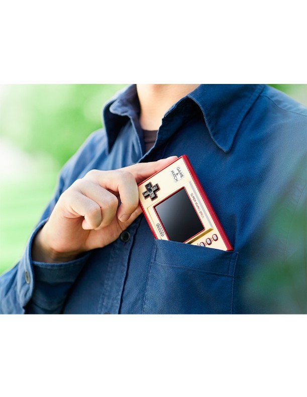 Nintendo Consola Retro Game & Watch Super Mario Bros Reloj