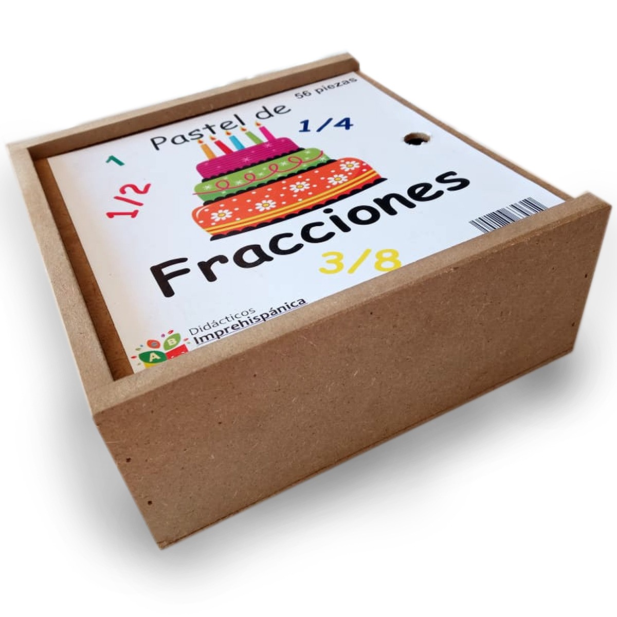 Pastel de fracciones