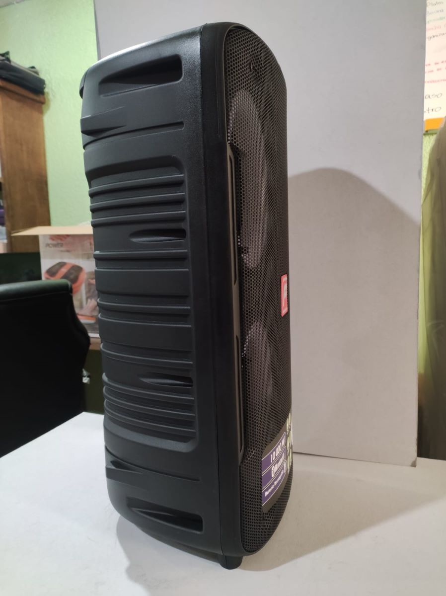 Bafle Amplificado Fussion Acustic PBS2X65701 Pro Bluetooth- Negro