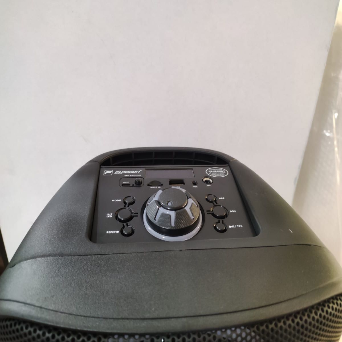 Bafle Amplificado Fussion Acustic PBS2X65701 Pro Bluetooth- Negro