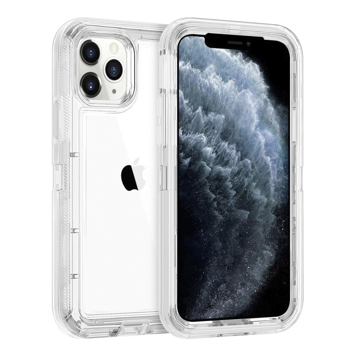 Funda Case Uso Rudo 360 Para iPhone 6 / 6s / 7 / 8 Antishock 3 En 1 Acrigel, Rígida y Flexible