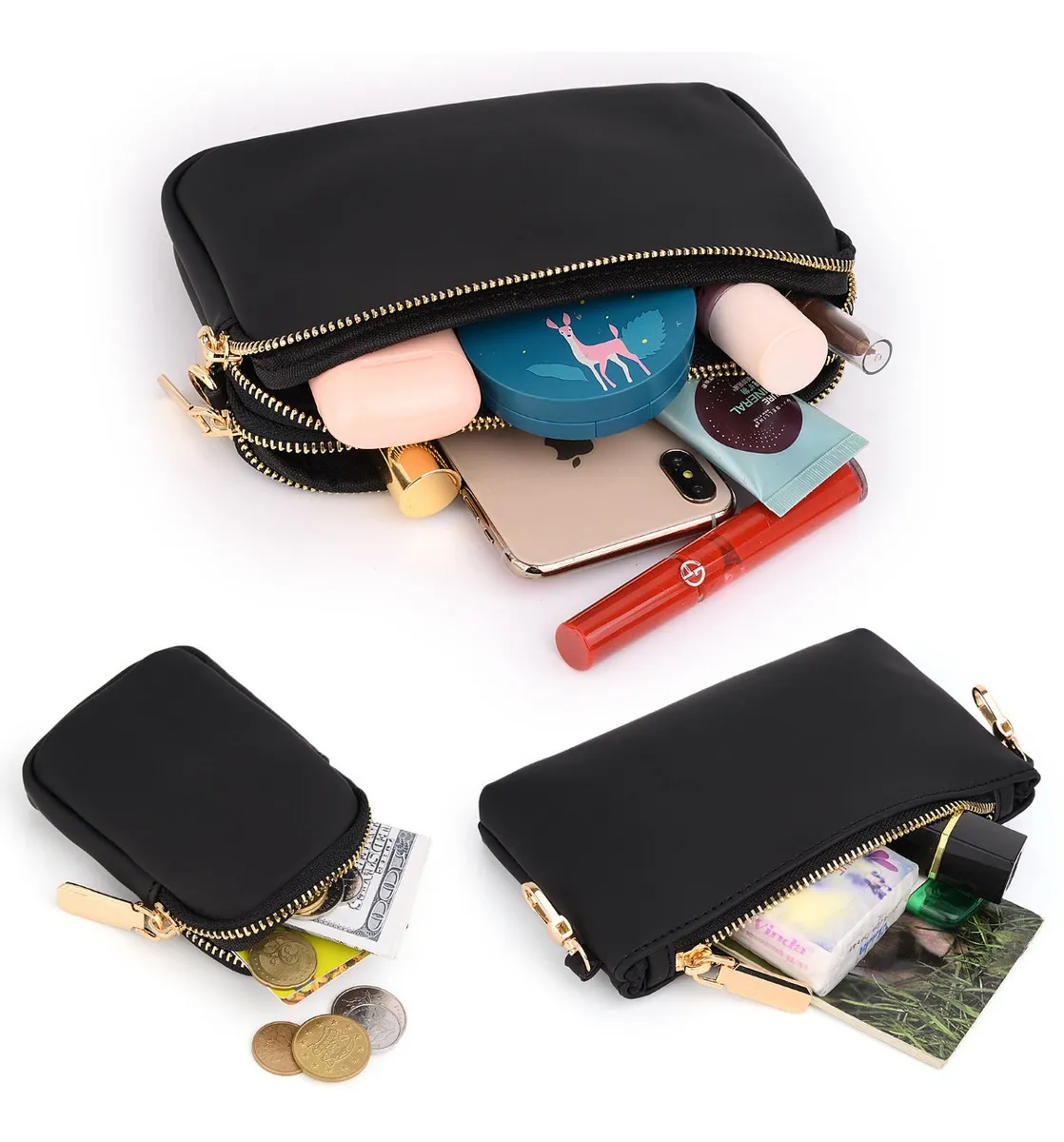 Bolso Bandolera   Pequeño Para Mujer Pequeño Negra