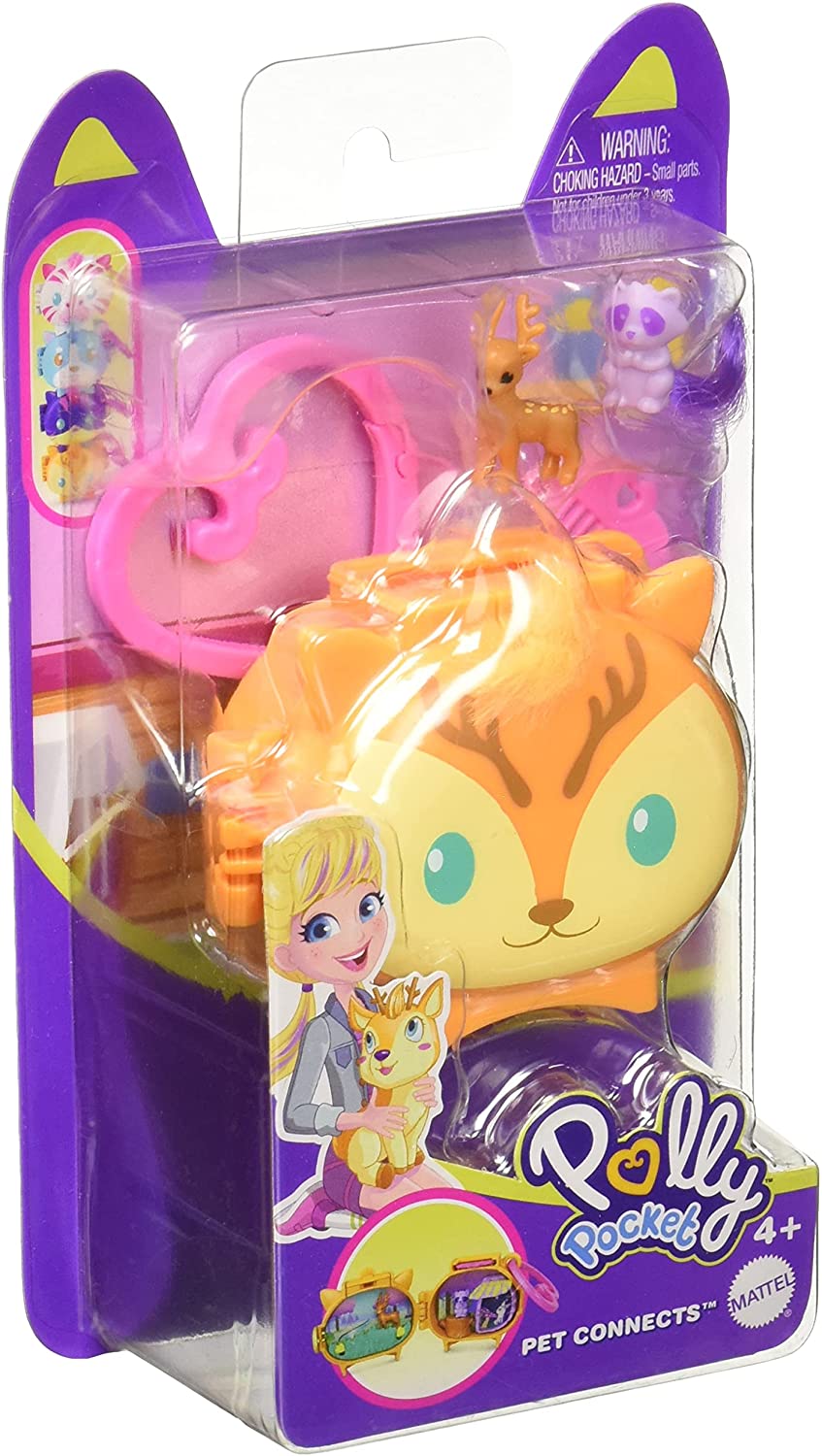 Polly Pocket, Mini Mundo De Mascotas Venado