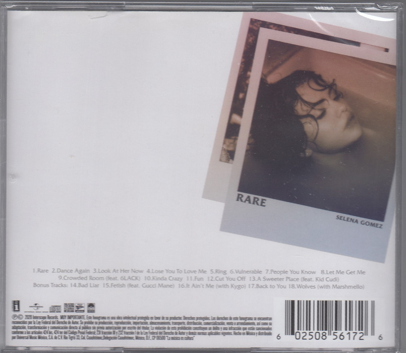 CD Selena Gómez ~ Rare
