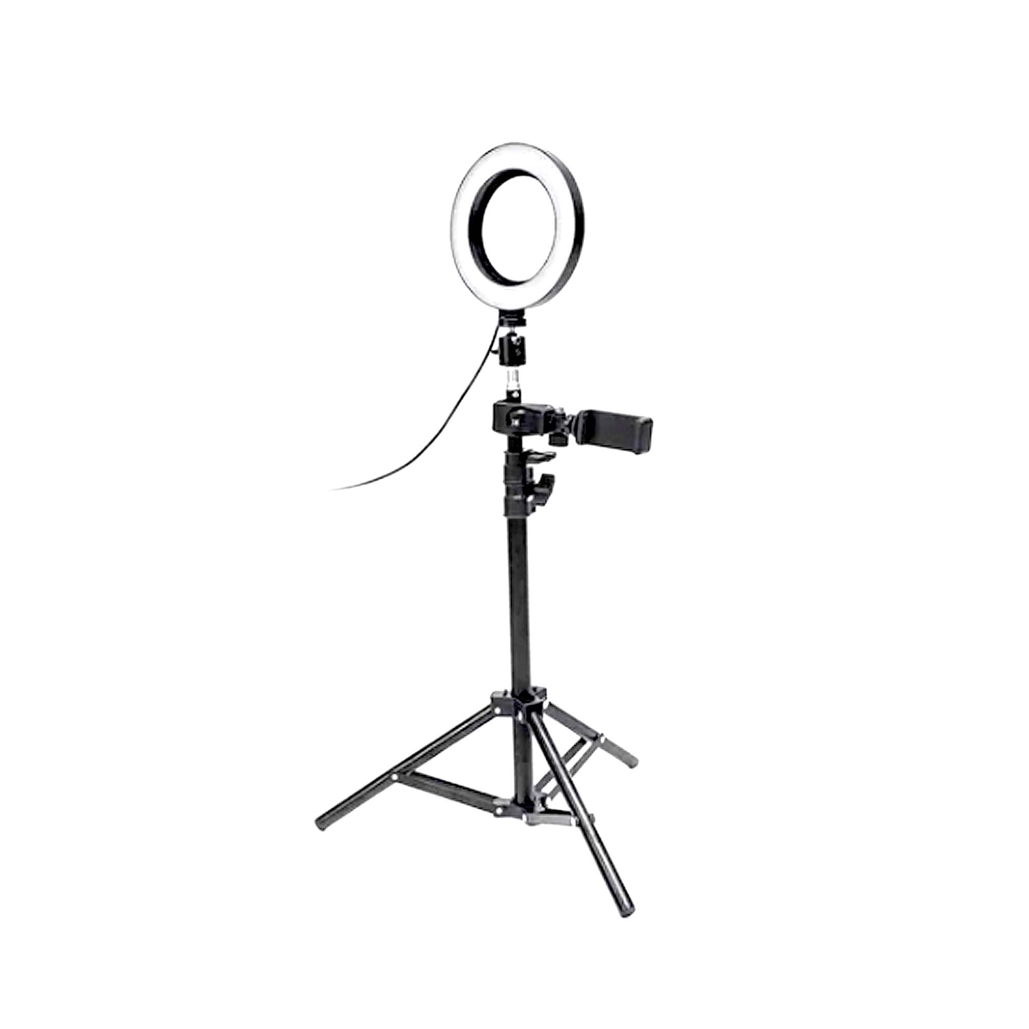 Aro Led 7 Pulgadas De Fotografía Con Tripie Luz Regulable