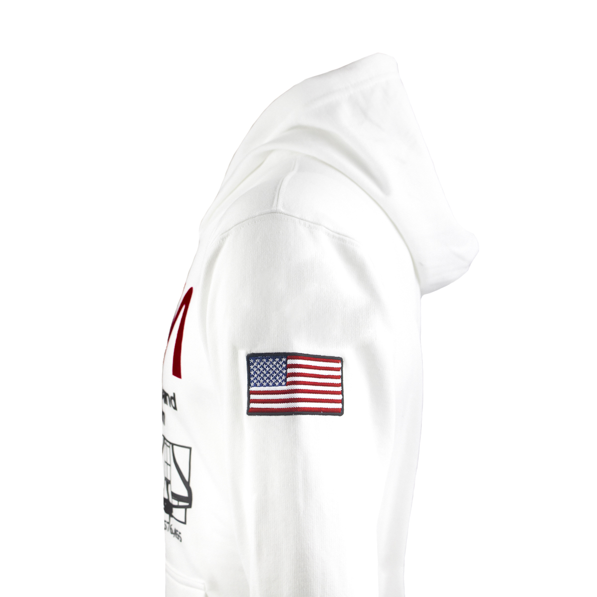 Sudadera discount nasa blanca