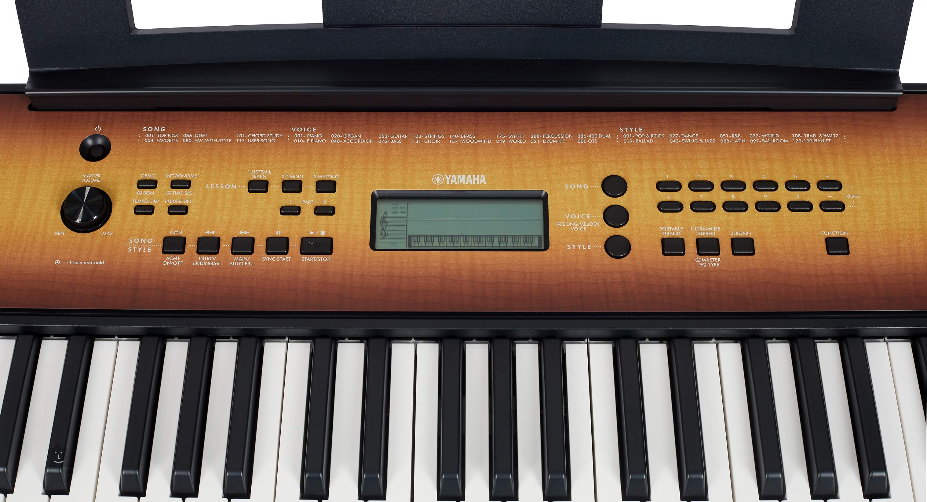 Teclado Portatil Musical Yamaha PSRE360MA