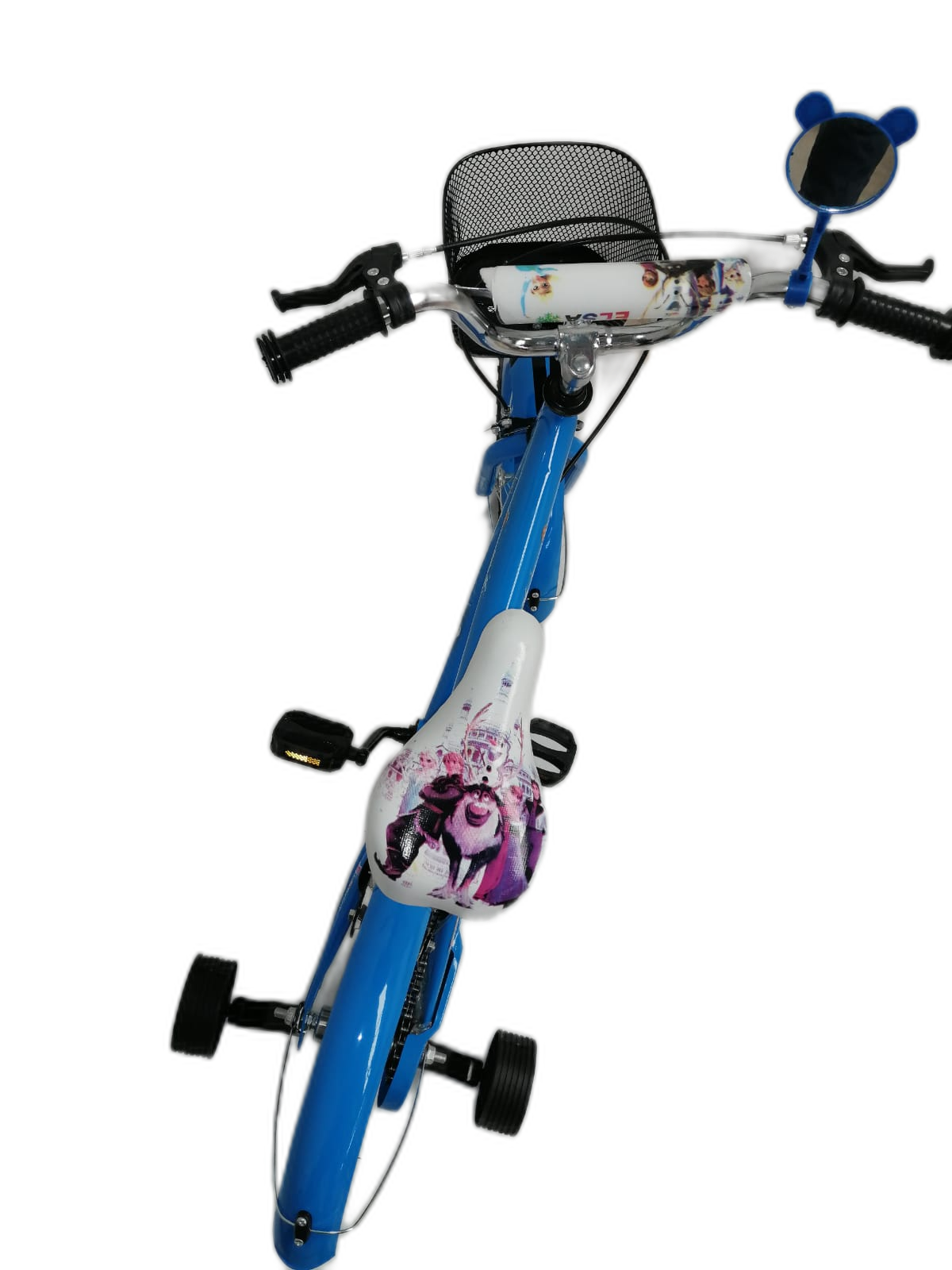 Bicicleta Infantil Frozen Azul Rodada 16