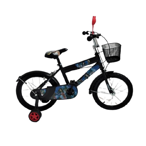 Bicicleta Infantil Avengers Marvel Negro Rodada 16