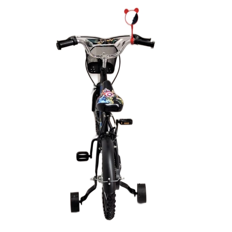 Bicicleta Infantil Avengers Marvel Negro Rodada 16