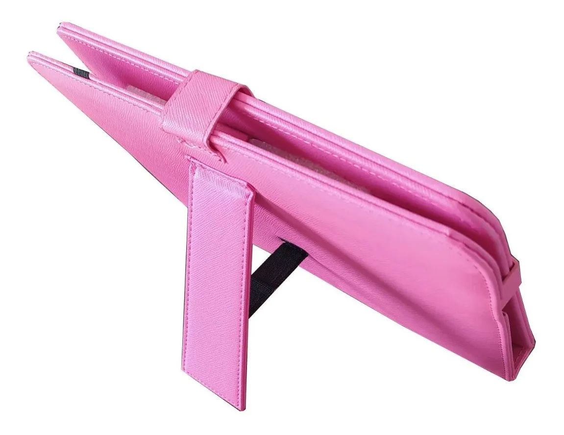 Mekano - Funda Ajustable Con Teclado Para Tablet De 10 Pulgadas Con Soporte-Morada