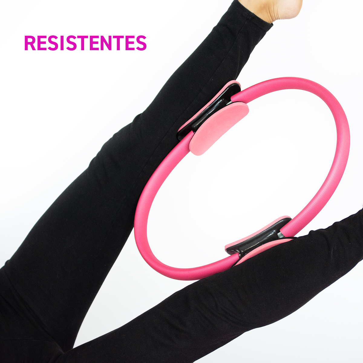 Aro de Resistencia para Yoga, Pilates y Fitness color Morado