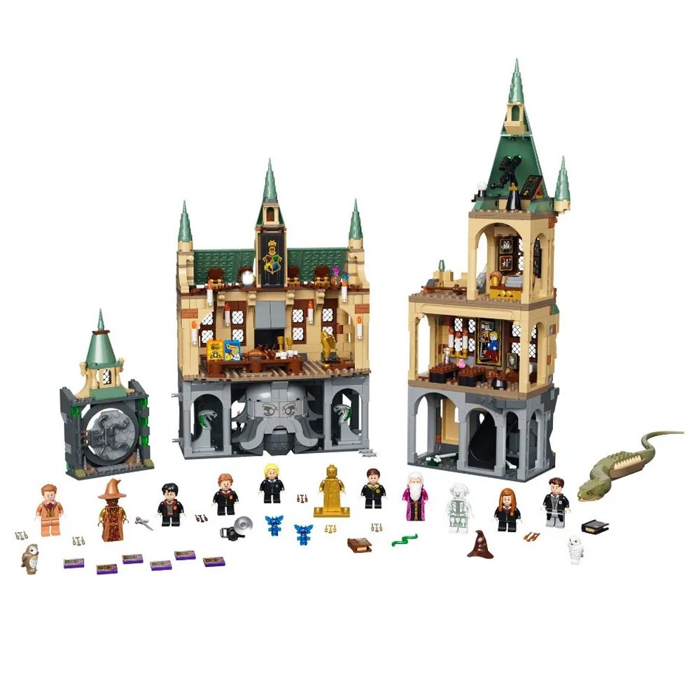 76389 Set de construcción Lego Harry Potter Hogwarts chamber of secrets 1176 piezas en caja
