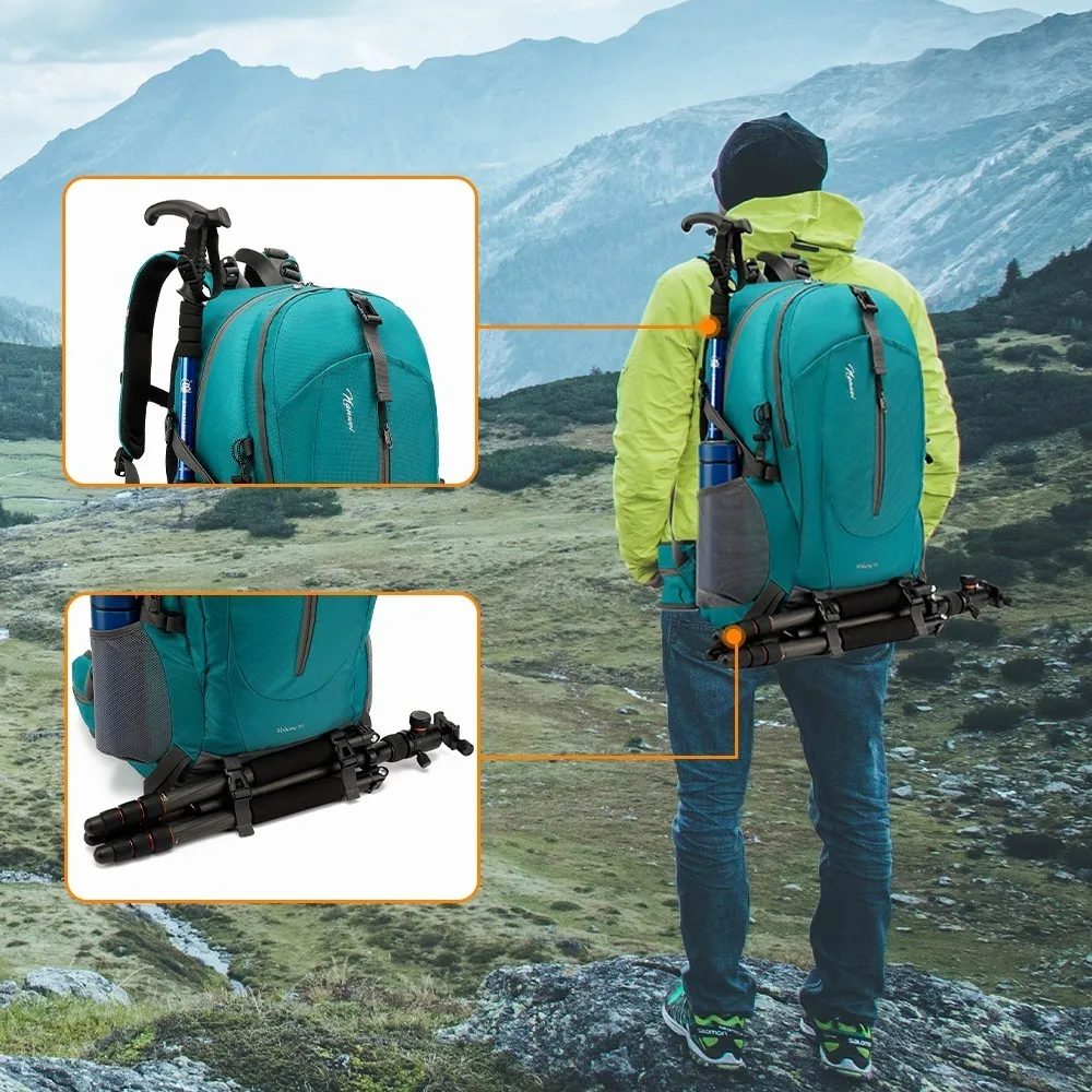 Nanwei Mochila Impermeable 50 Lts Turquesa