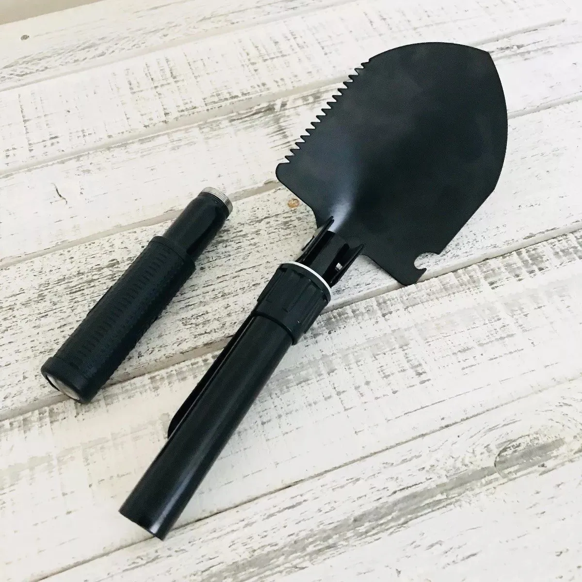 Pala Táctica Militar Plegable Con Pico Para Campismo