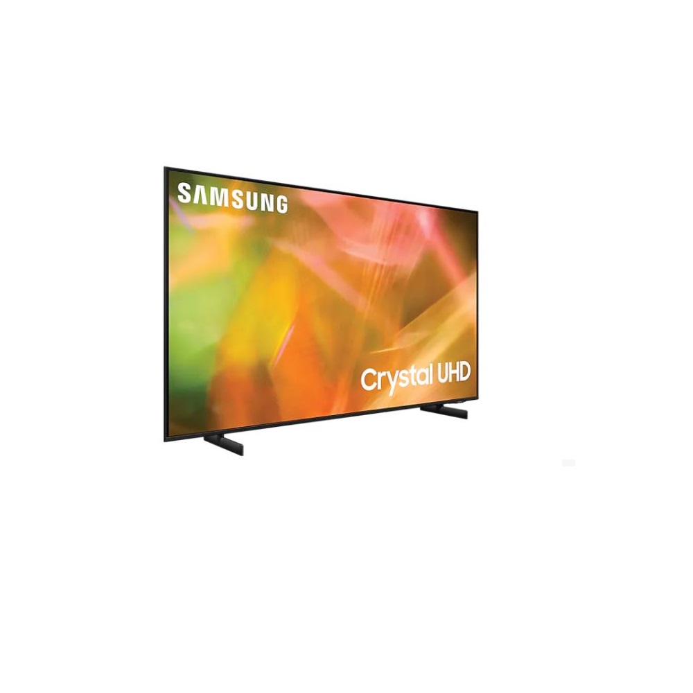 TV SAMSUNG LED 60" AU8000 SMART, CRYSTAL 4K UHD, AirPlay 2 Google Assistant Amazon Alexa, HDMI x 3, USB x 2, Bluetooth, WiFi 5, Ethernet