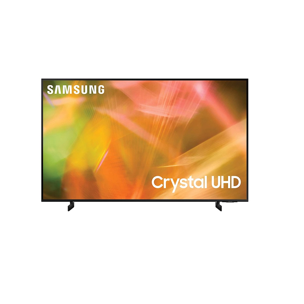 TV SAMSUNG LED 60" AU8000 SMART, CRYSTAL 4K UHD, AirPlay 2 Google Assistant Amazon Alexa, HDMI x 3, USB x 2, Bluetooth, WiFi 5, Ethernet