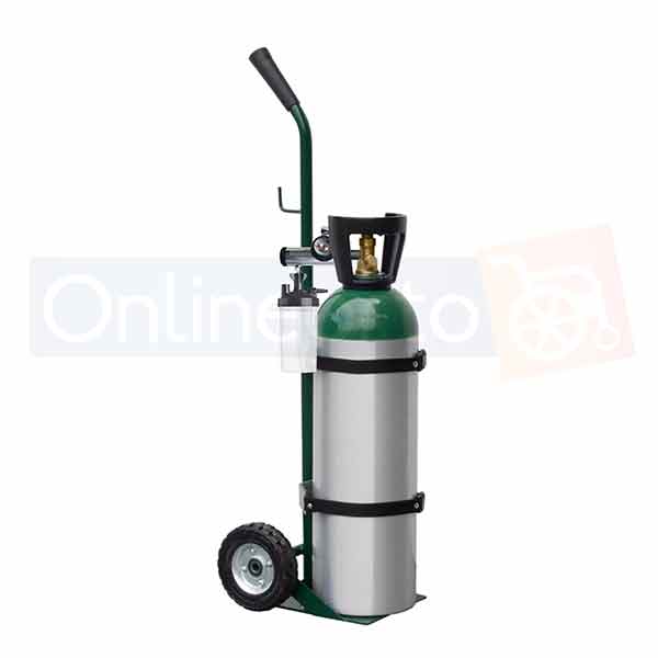 Tanque De Oxigeno 1700lt Portatil Carrito Kit Completo  con mascarilla