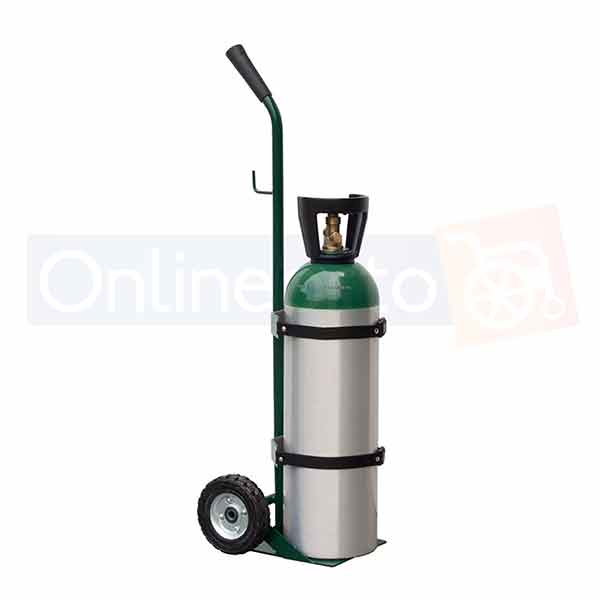 Tanque De Oxigeno 1700lt Portatil Carrito Kit Completo  con mascarilla