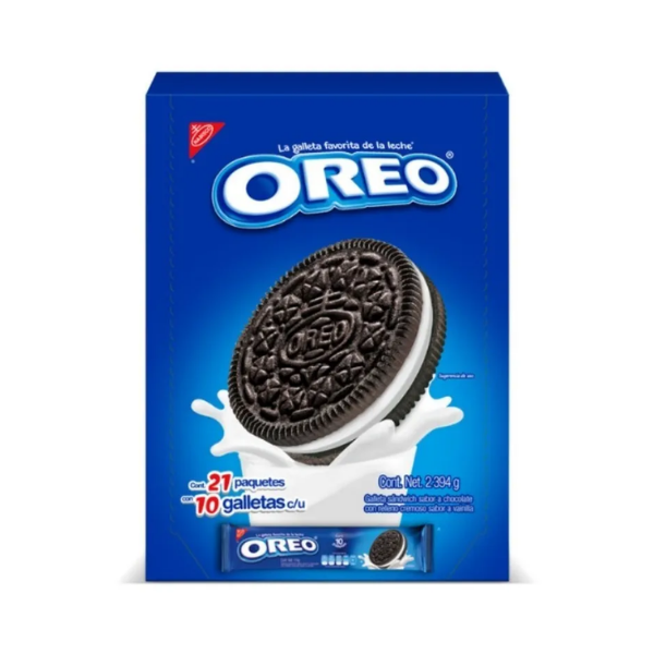 Galletas Oreo, 21 Paquetes Con 10 Galletas 2.394 Kg