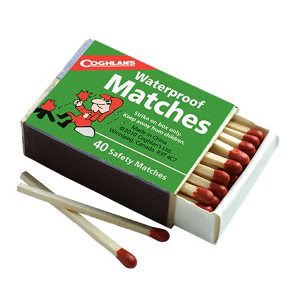 Cerillos/fósforos Aprueba De Agua 10 Cajas Coghlans 529
