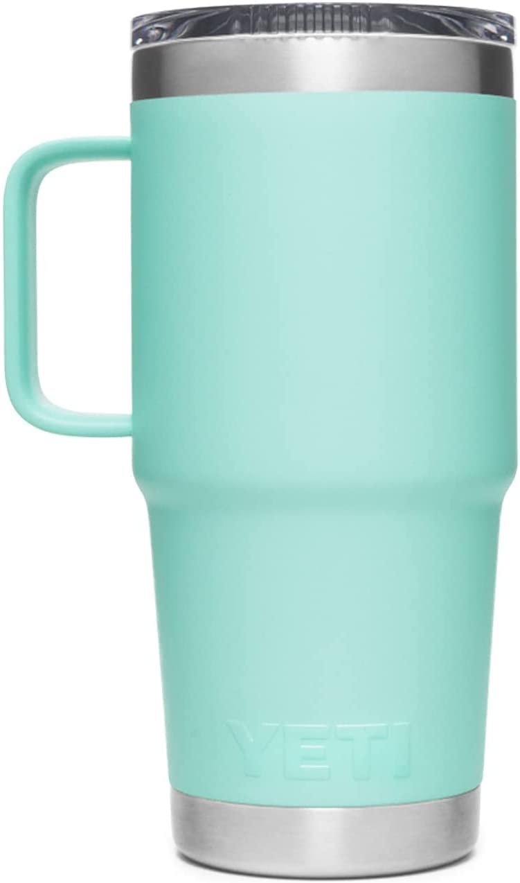 YETI Rambler 20 oz Taza Térmica Stainless Steel with Stronghold Lid (Seafoam)