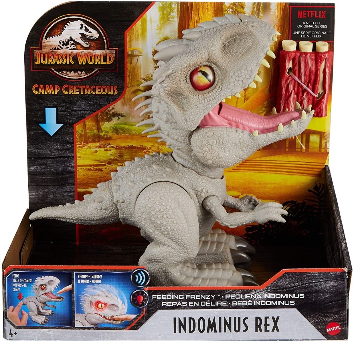 JURASSIC WORLD PEQUEÑA INDOMINUS REX