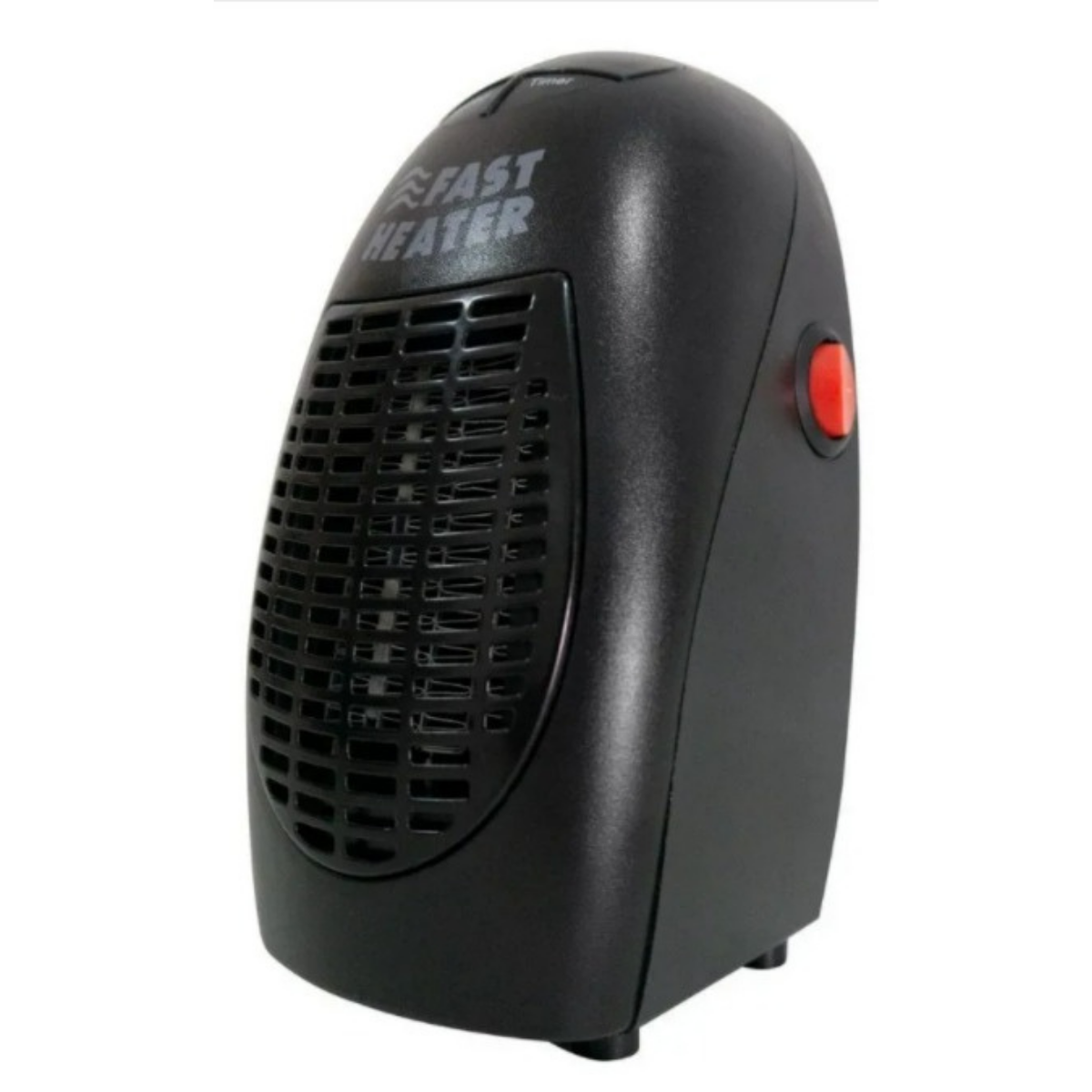 Calefactor Eléctrico Portátil Control Remoto (Color Negro)