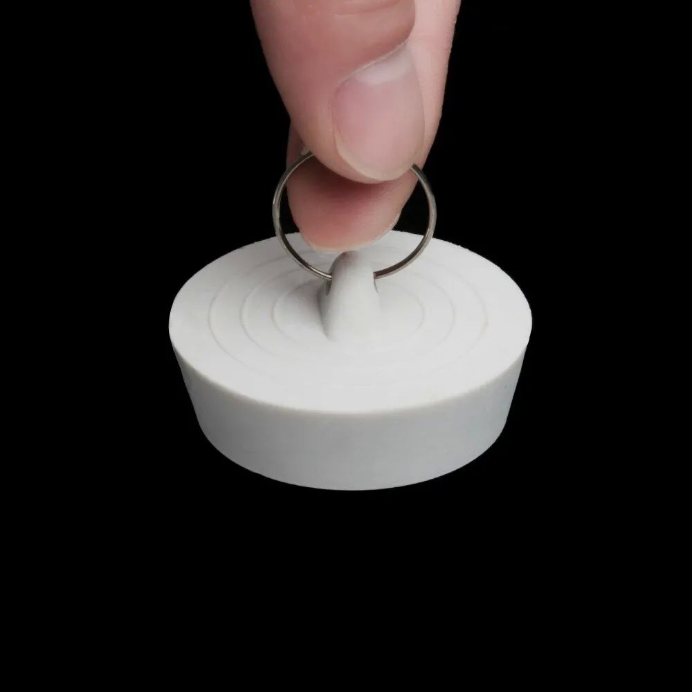 Sensity - Tapón De Goma Rígida Para Desagüe De Tina O Bañera O Jacuzzi