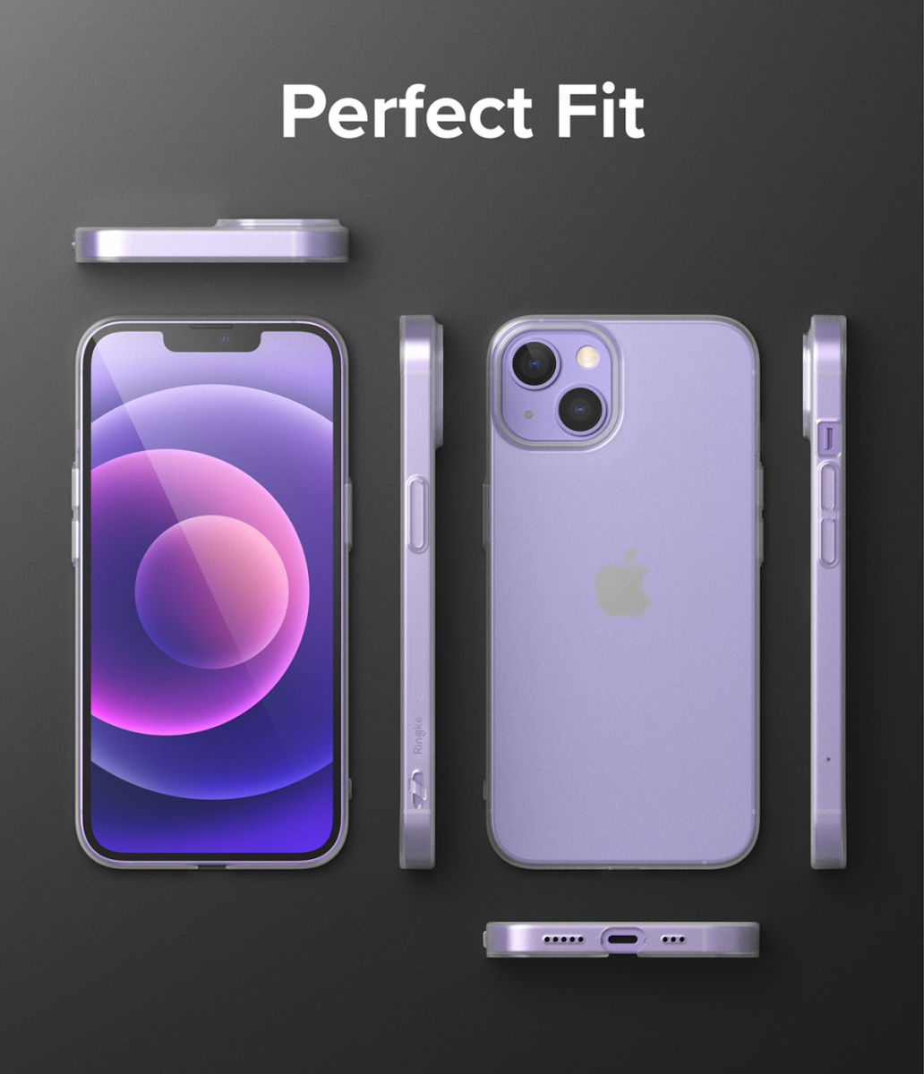 Funda para iPhone 13 Normal Ringke Slim Matte Antihuella Transparente