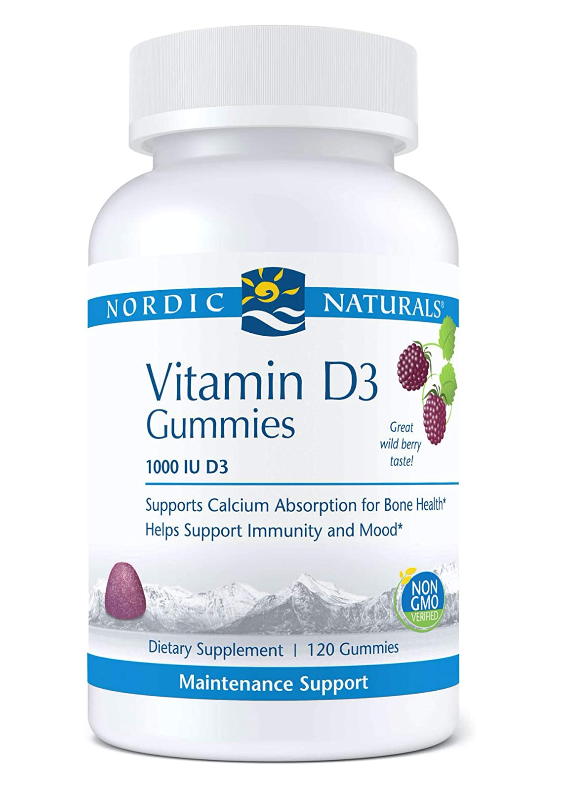 Nordic Naturals Gomitas Pro Vitamina D3 120 gomitas 14.08 Onzas