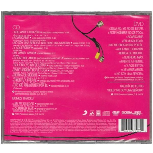 CD María José ~ Amante de lo ajeno (con DVD)