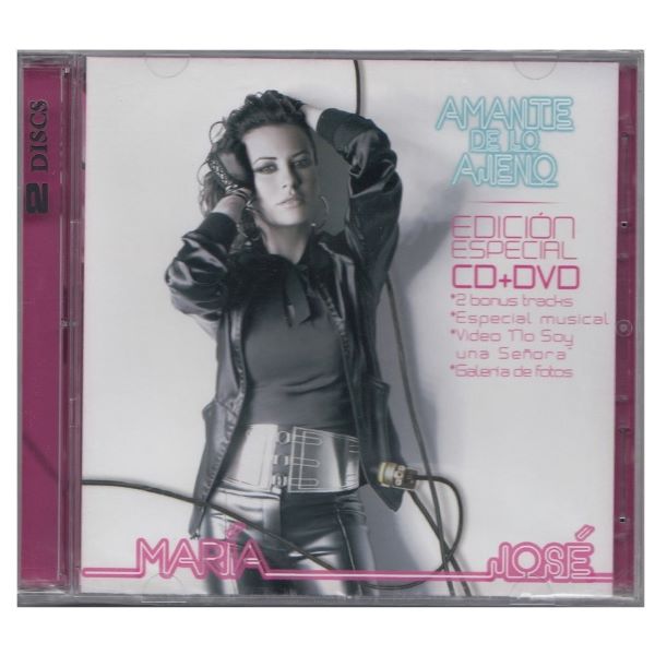 CD María José ~ Amante de lo ajeno (con DVD)