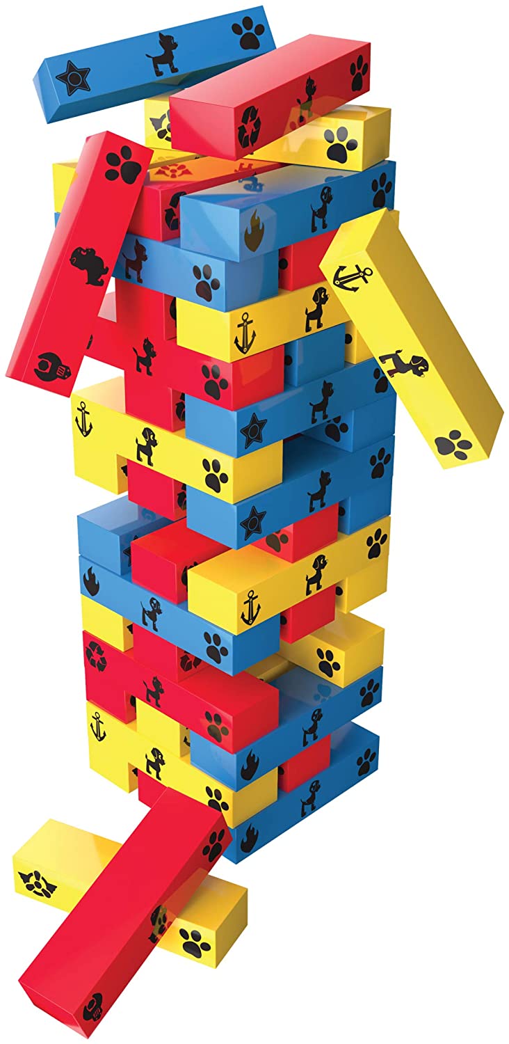 Torre de Bloques Paw Patrol o Spiderman juego de mesa Spin Master 6045842