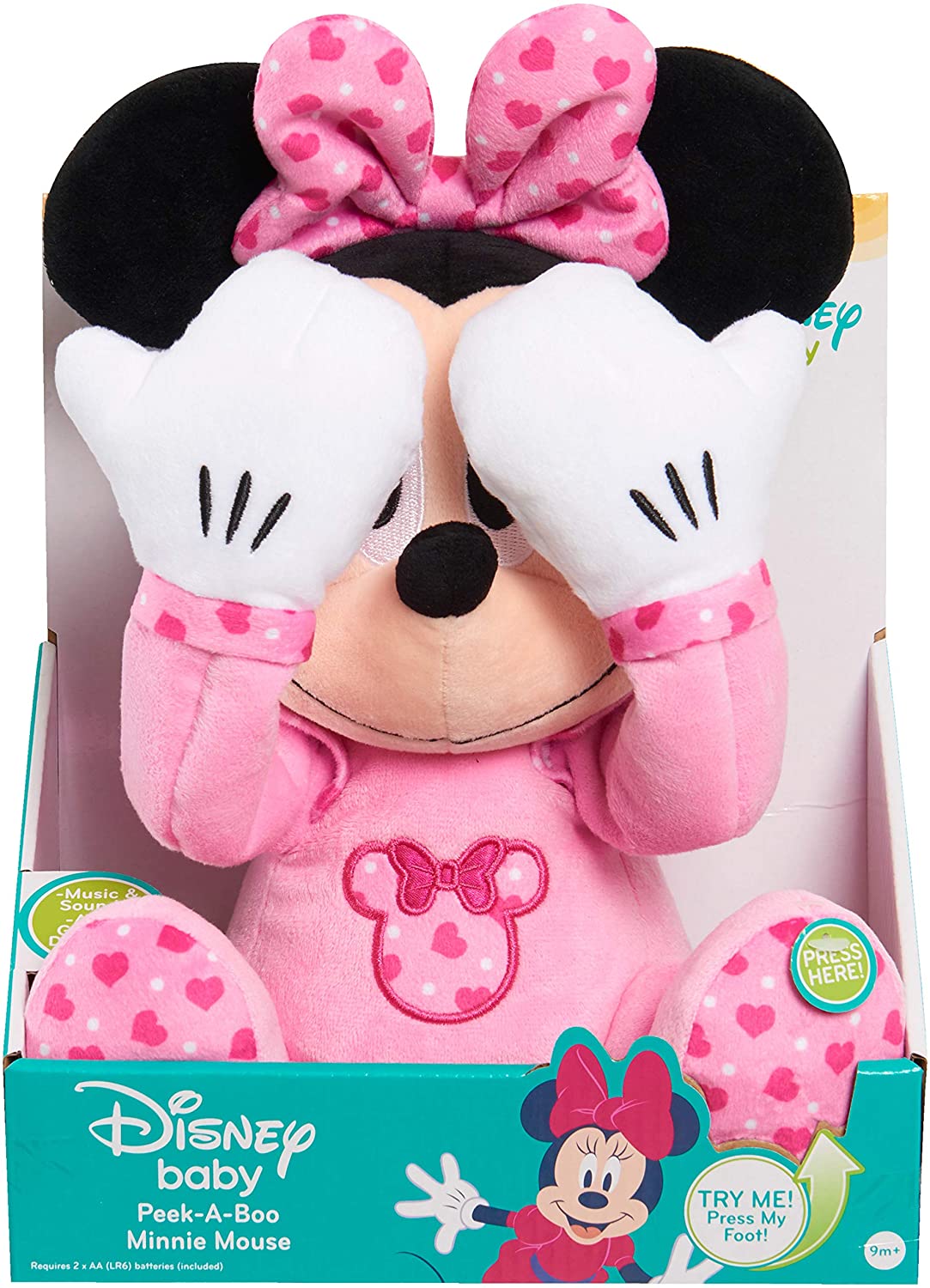 Disney Baby Peek-a-boo - Minnie De Peluche Movimiento Manos