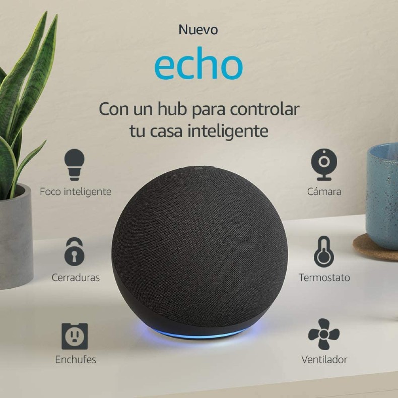 Alexa Altavoz Inteligente Amazon Echo Dot 4ta Gen Asistente de voz