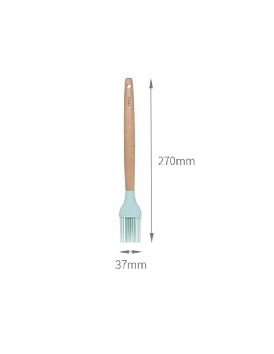 Cepillo De Aceite De Silicona Mango De Haya FaSola Sh-121