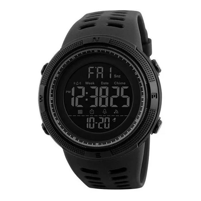 Reloj Skmei 1251 Negro Deportivo Digital Y Regalo