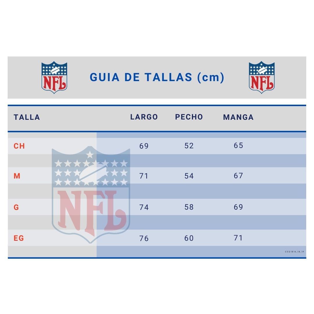 CHAMARRA PARA CABALLERO GREEN BAY PACKERS MARCA NFL OFICIAL