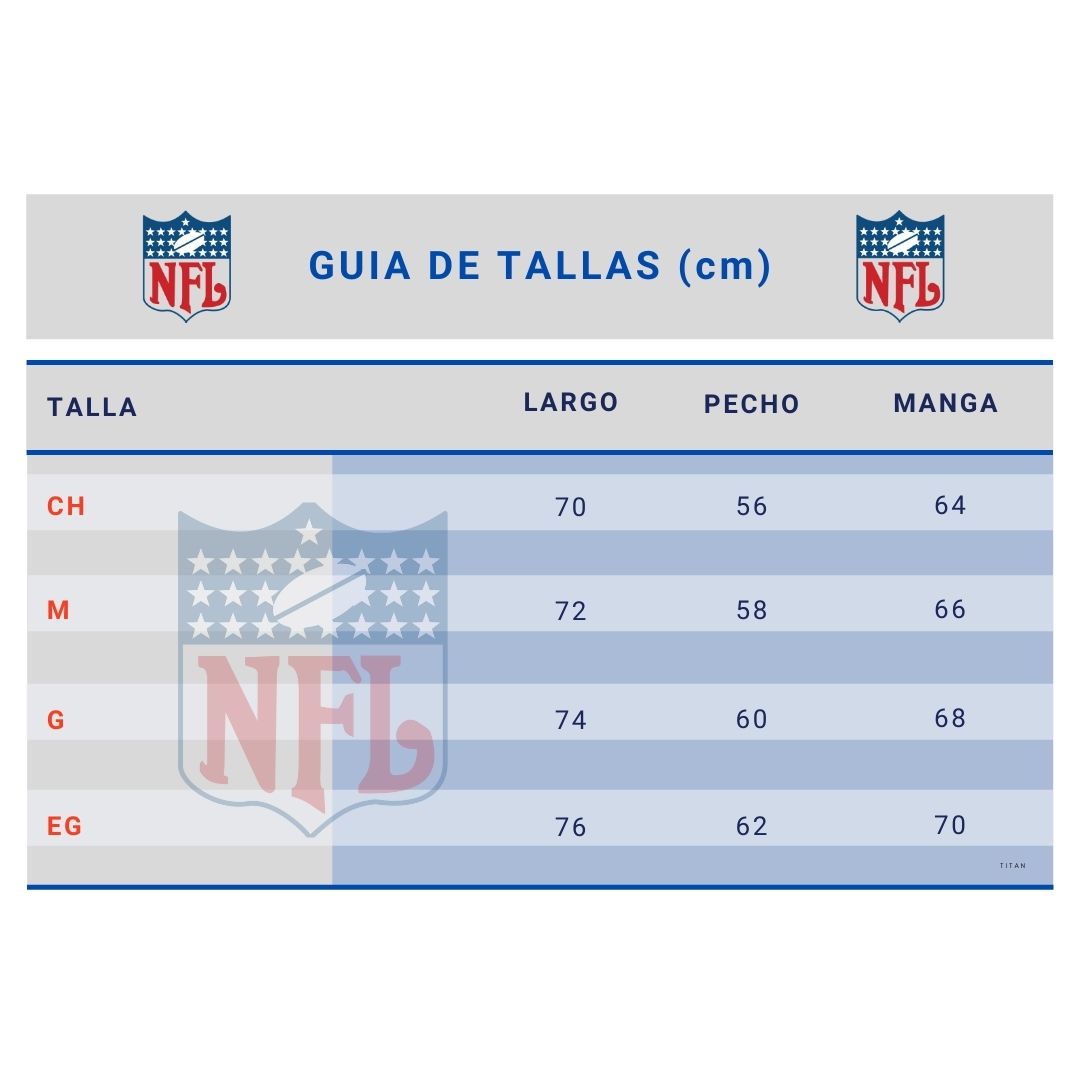 CHAMARRA PARA CABALLERO DALLAS COWBOYS MARCA NFL