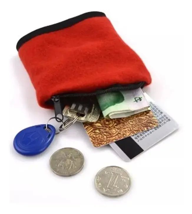 Mekano-Wrist Wallet Monedero Cartera Para Muñeca Unisex Para Deportistas