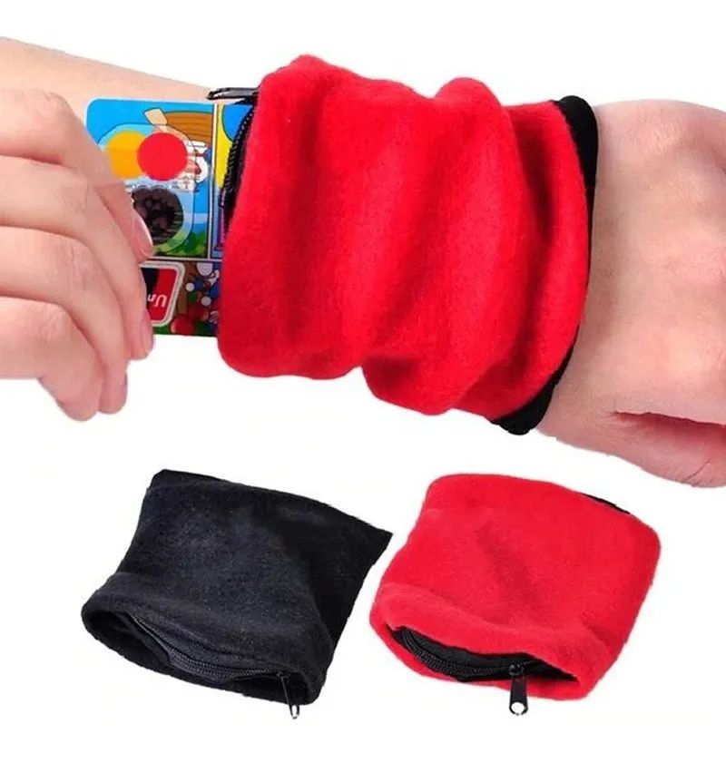 Mekano-Wrist Wallet Monedero Cartera Para Muñeca Unisex Para Deportistas
