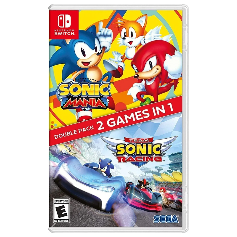 Nintendo Switch Juego Sonic Mania + Team Sonic Racing