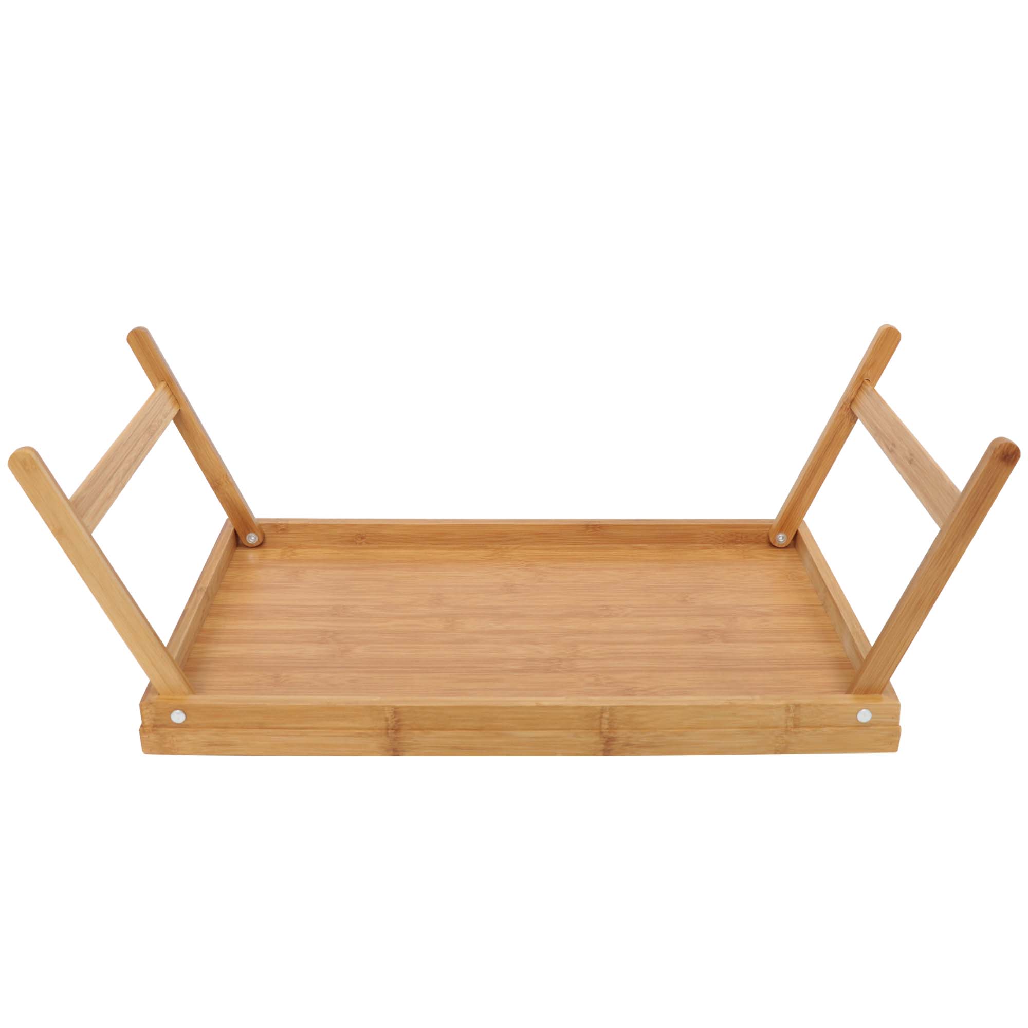 Mesa de Servicio Desayuno para Cama de Bambú Plegable  