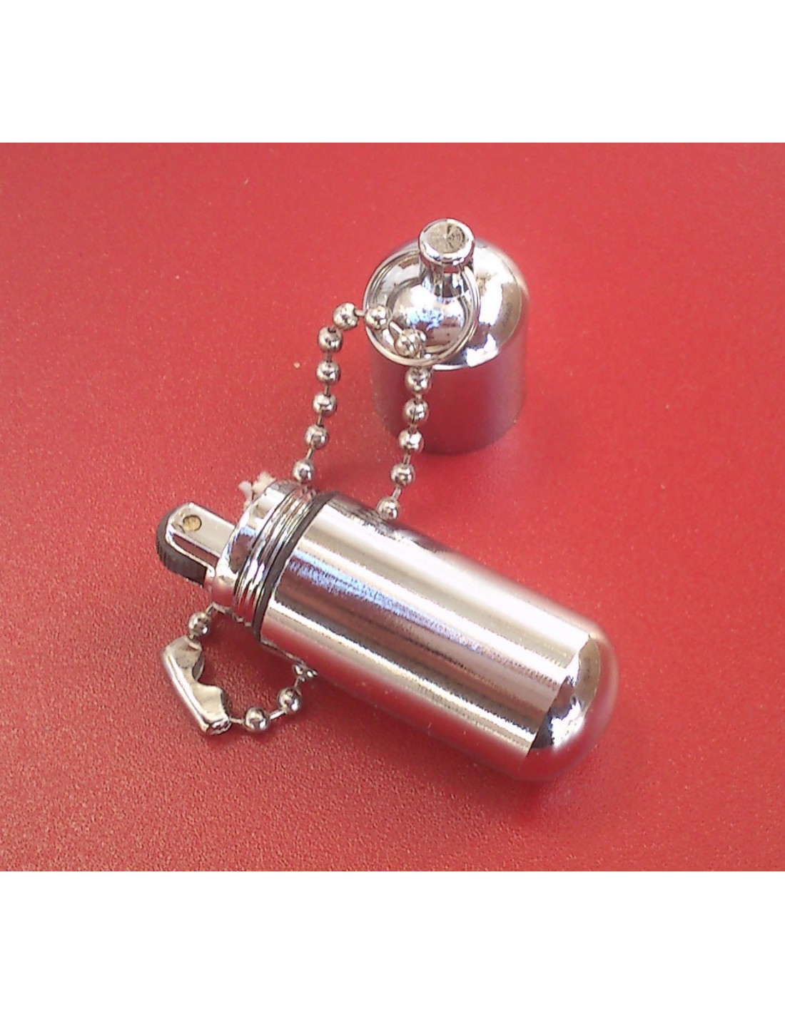 Mekano-Encendedor Mechero De Supervivencia Tipo Llavero Capsula Para Campismo