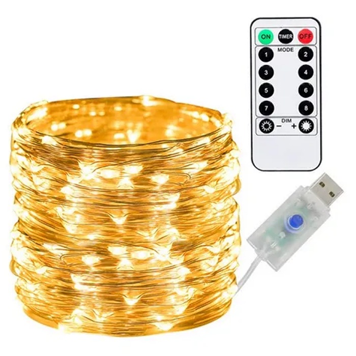 Serie Luces Led  Decorativas 20 Metros 200 Led