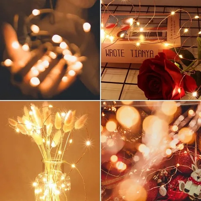 Serie Luces Led  Decorativas 20 Metros 200 Led